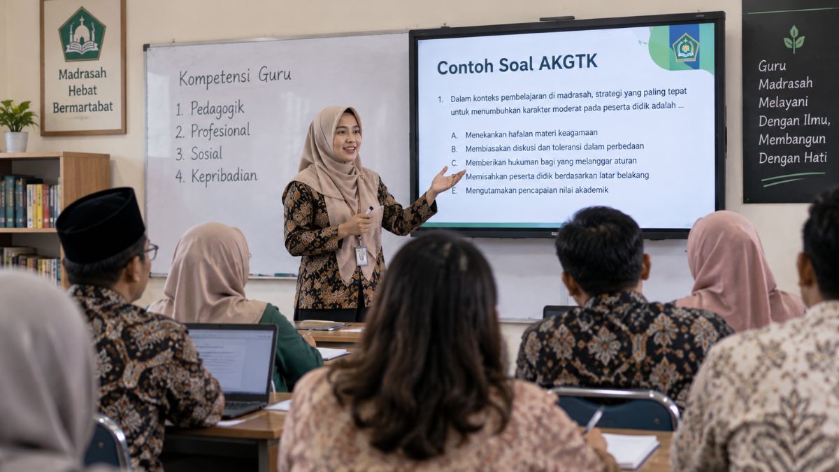 25 Contoh Soal AKGTK 2026 Lengkap dengan Jawaban dan Pembahasan Guru Madrasah