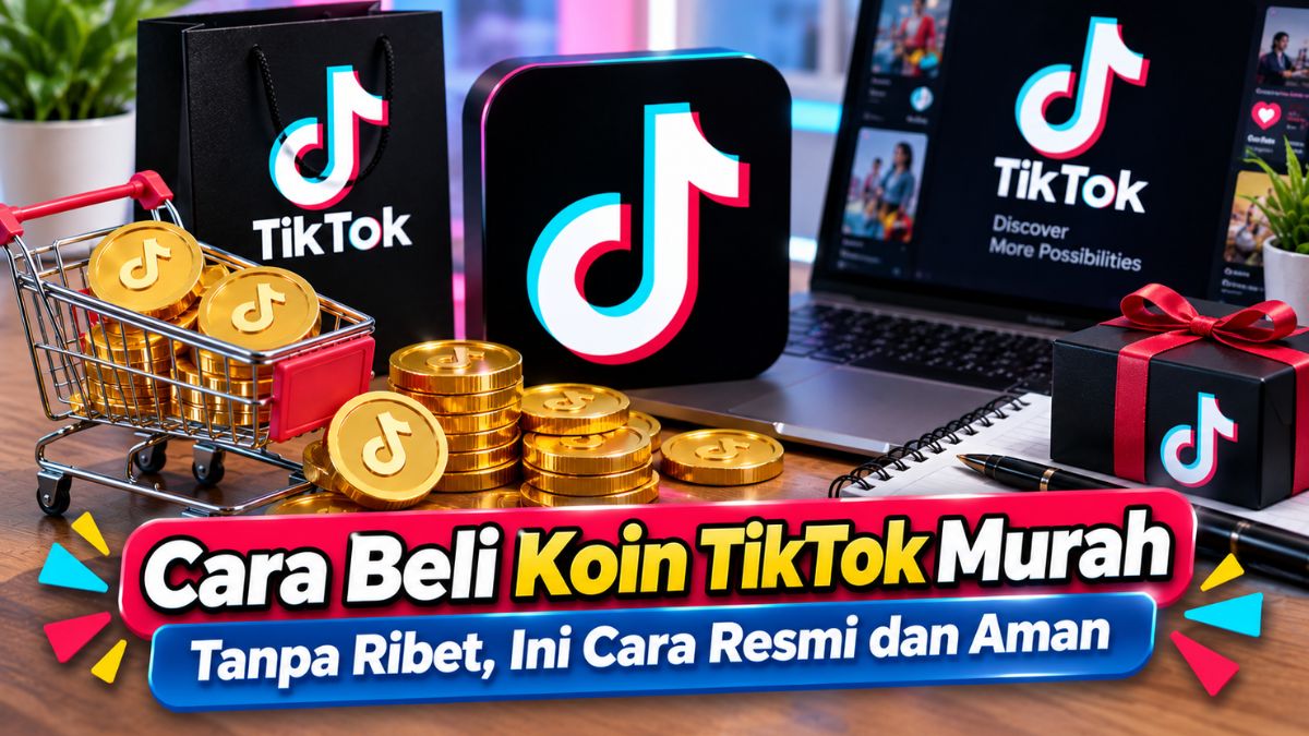 Cara Beli Koin TikTok Murah Tanpa Ribet, Ini Cara Resmi dan Aman