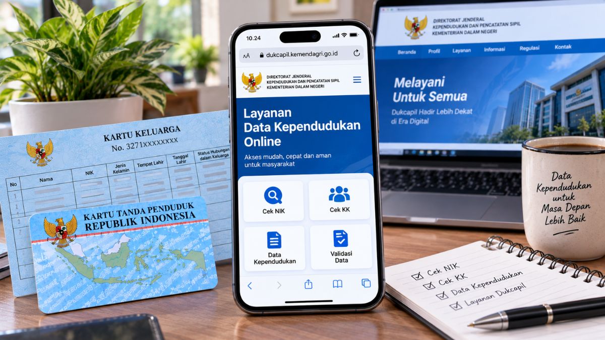 Cara Cek Data Kependudukan Online Lewat HP, Cek NIK dan KK
