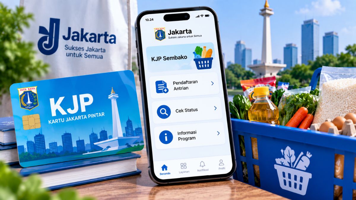 Cara Daftar Antrian KJP Sembako 2026 Lewat HP, Cek Link dan Jadwalnya