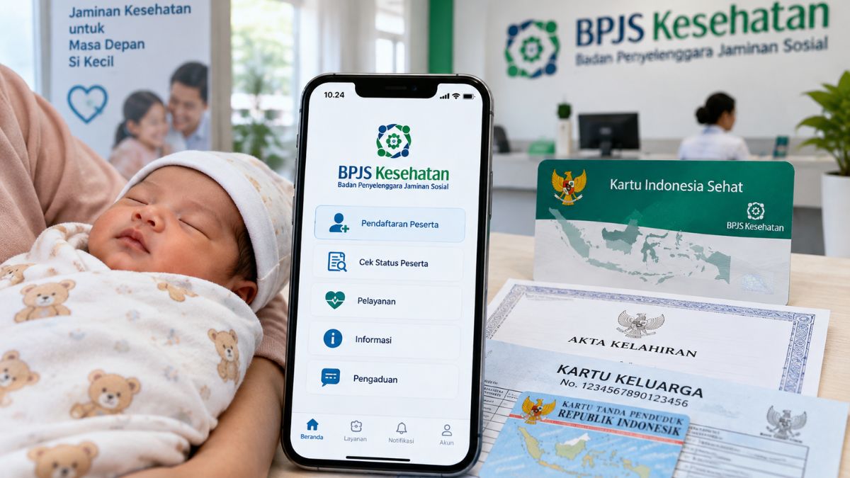 Cara Daftar BPJS Bayi Baru Lahir 2026, Cek Syarat dan Dokumen yang Dibutuhkan