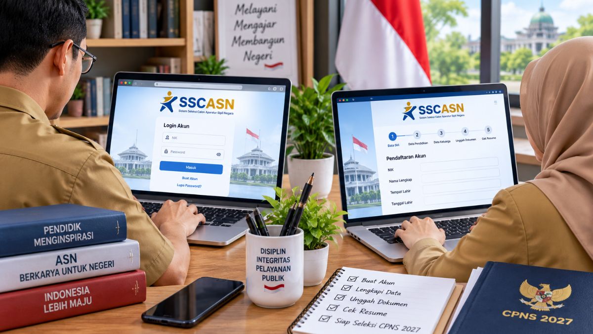Cara Membuat Akun SSCASN untuk Daftar CPNS 2027, Ini Panduan Lengkapnya