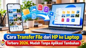 Cara Transfer File dari HP ke Laptop Terbaru 2026, Mudah Tanpa Aplikasi Tambahan