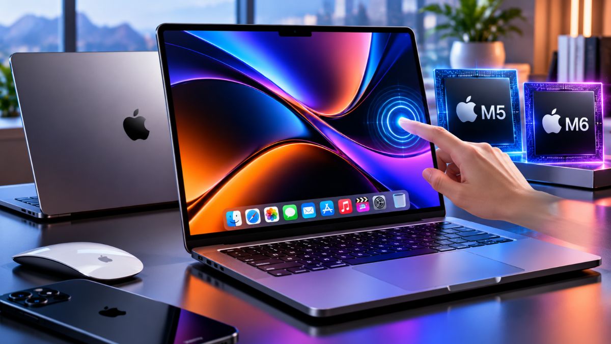 Apple MacBook Pro Terbaru 2026 Hadir dengan Layar OLED, Fitur Touch, dan Chip M5-M6