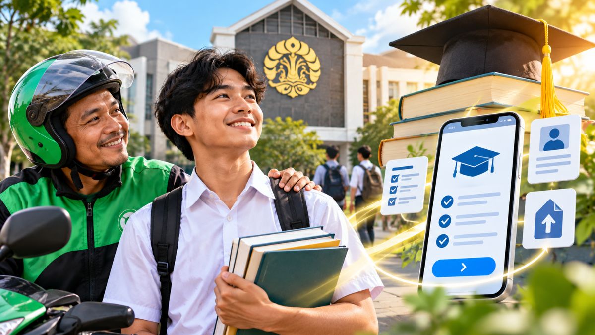 Beasiswa ILUNI FEB UI 2026 untuk Anak Ojol, Simak Syarat dan Cara Daftarnya