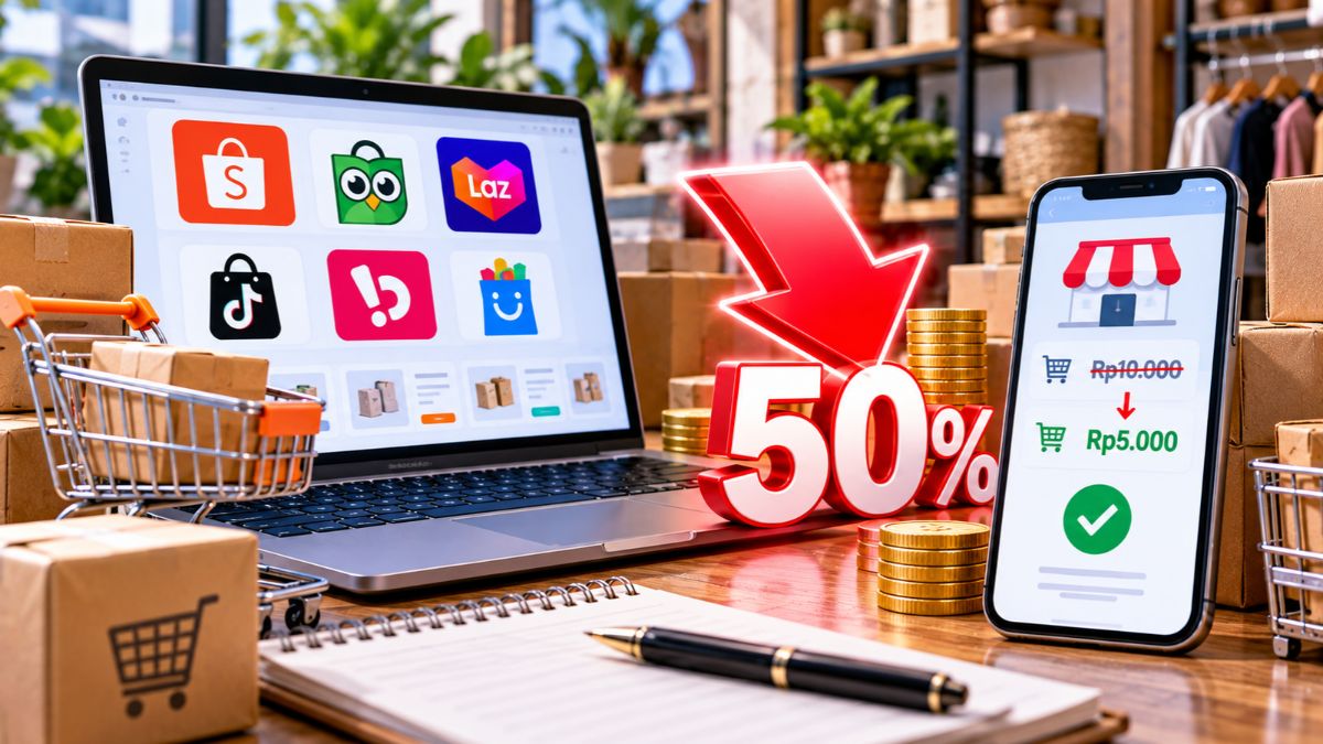 Biaya Admin Marketplace Dipotong 50 Persen Mulai 25 Oktober, Ini Syarat UMKM