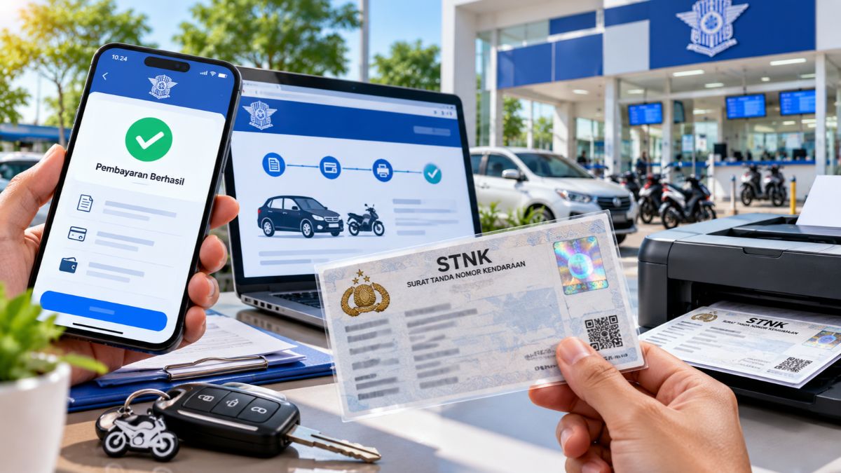 Cara Cetak STNK Setelah Bayar Online, Ini Langkah dan Syarat Terbaru 2026