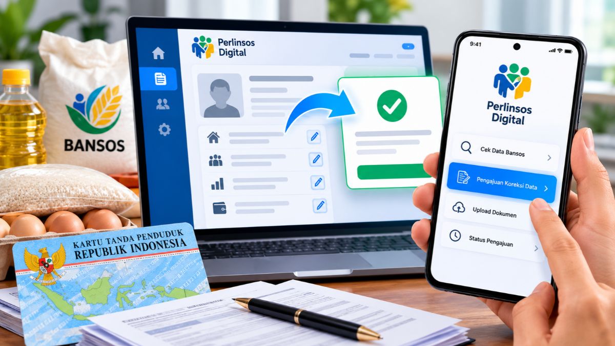 Cara Memperbaiki Data Bansos 2027 agar Sesuai Kondisi Ekonomi Lewat Perlinsos Digital