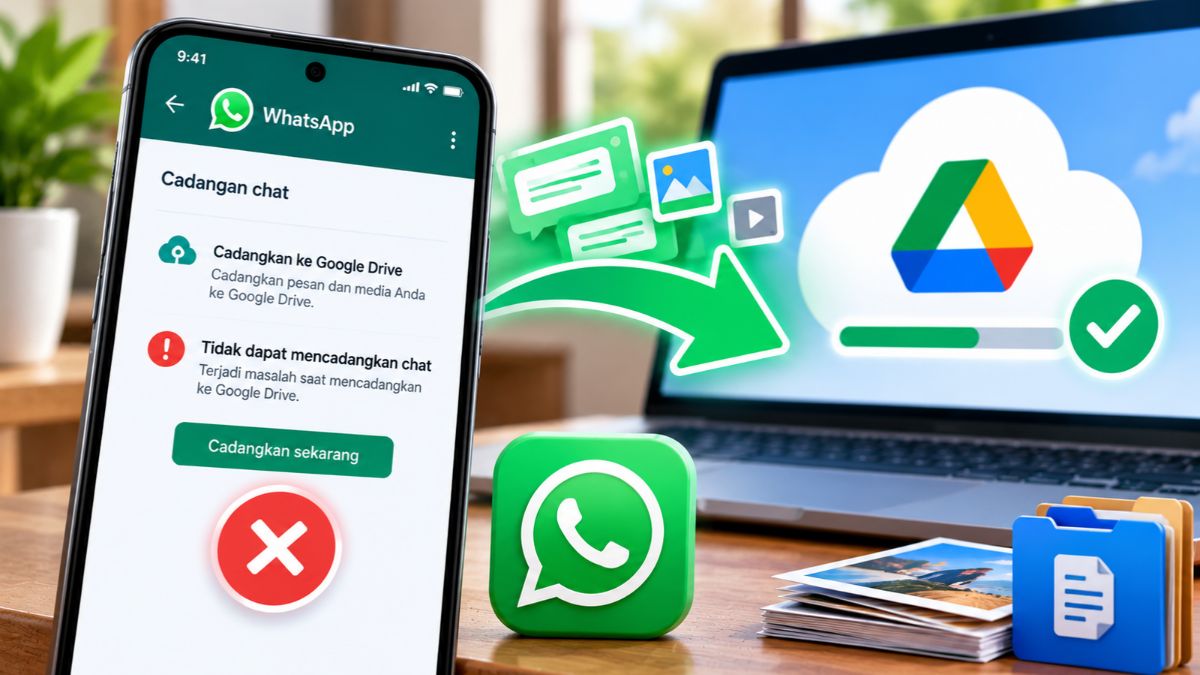Cara Mengatasi WhatsApp Tidak Bisa Mencadangkan Chat ke Google Drive dengan Mudah dan Aman