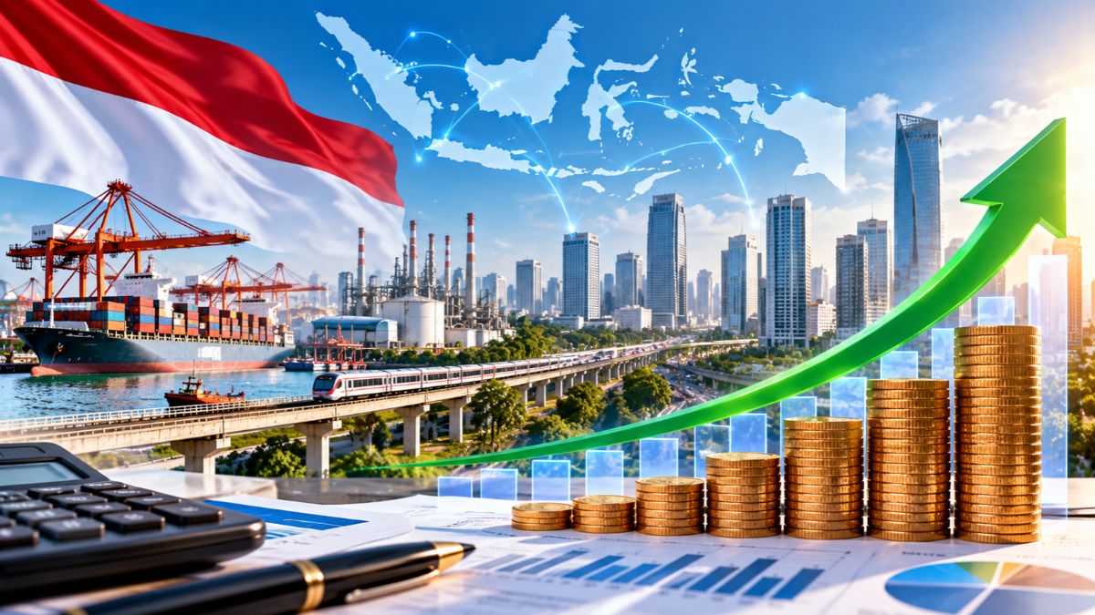 Ekonomi Indonesia Ditargetkan Tumbuh 6 % pada 2027, Ini Strategi Kemenkeu