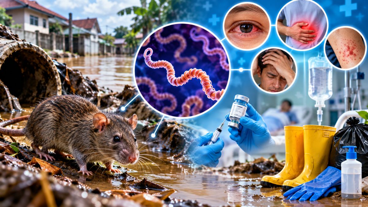 Gejala Leptospirosis, Penyebab, Pengobatan, dan Cara Mencegah Infeksi Setelah Banjir