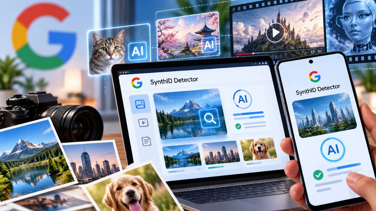 Google Rilis SynthID Detector, Begini Cara Mengecek Gambar dan Video Buatan AI dengan Mudah