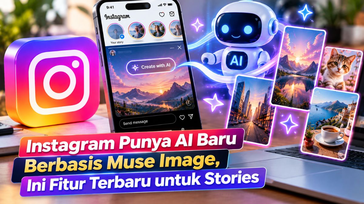 Instagram Punya AI Baru Berbasis Muse Image, Ini Fitur Terbaru untuk Stories