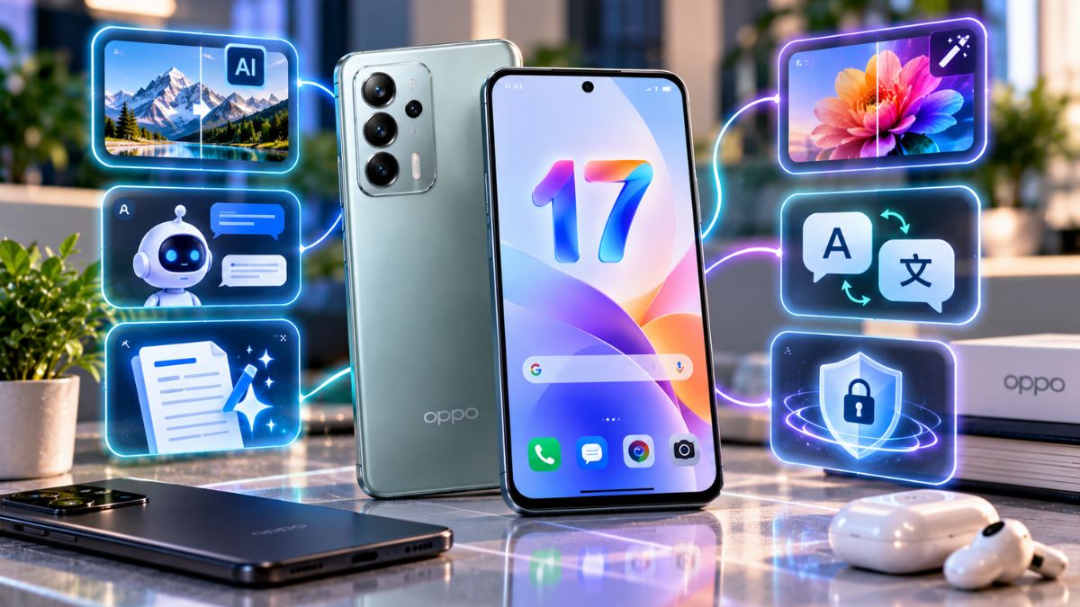OPPO Siapkan Update ColorOS 17 Oktober 2026, Fitur AI Baru Mulai Hadir