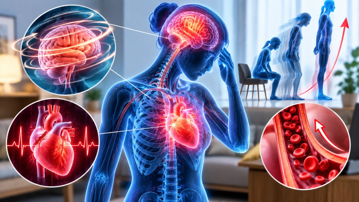 Pusing dan Jantung Berdebar Saat Berdiri? Kenali Gejala POTS dan Cara Memahami Kondisi