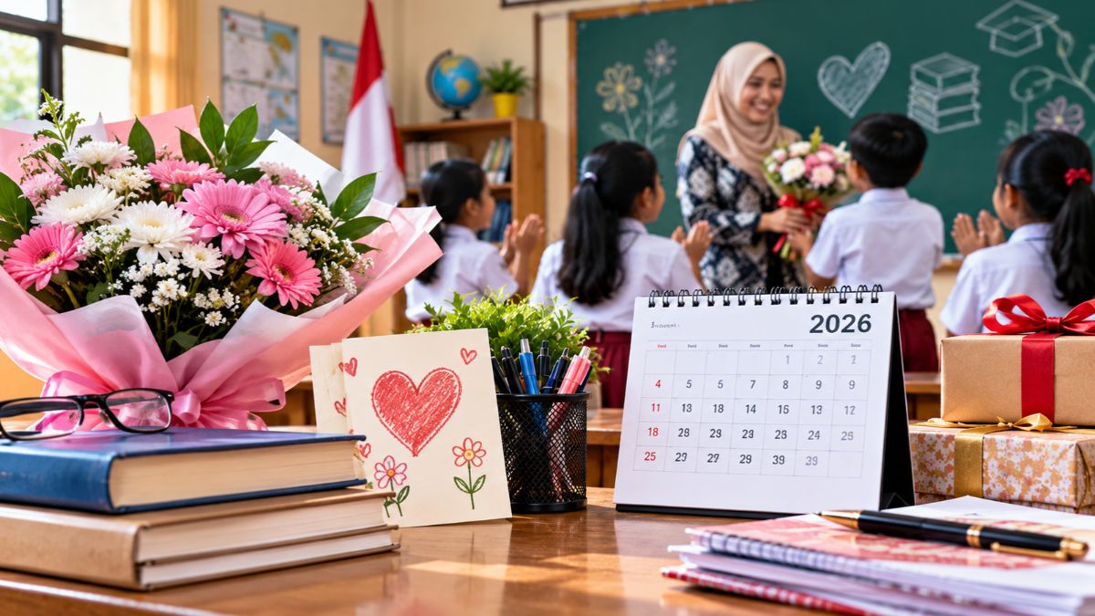 Sambut Hari Guru Nasional 2026, Simak Jadwal Peringatan, Makna, dan Kegiatan Sekolah