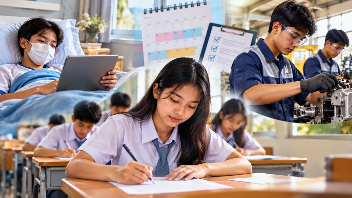 Siswa Sakit atau PKL Bisa Ikut TKA 2026? Simak Syarat dan Jadwal Susulannya