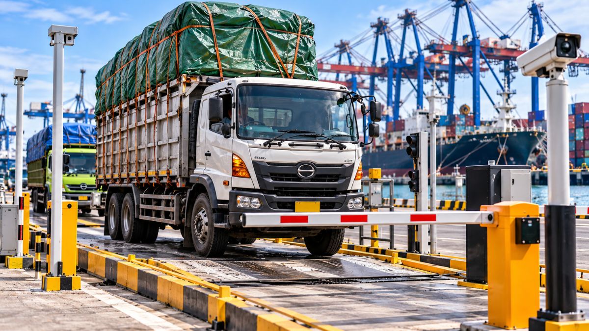 Truk ODOL Mulai Ditertibkan di Tanjung Perak, Kemenhub Siapkan Timbangan dan Portal Pembatas