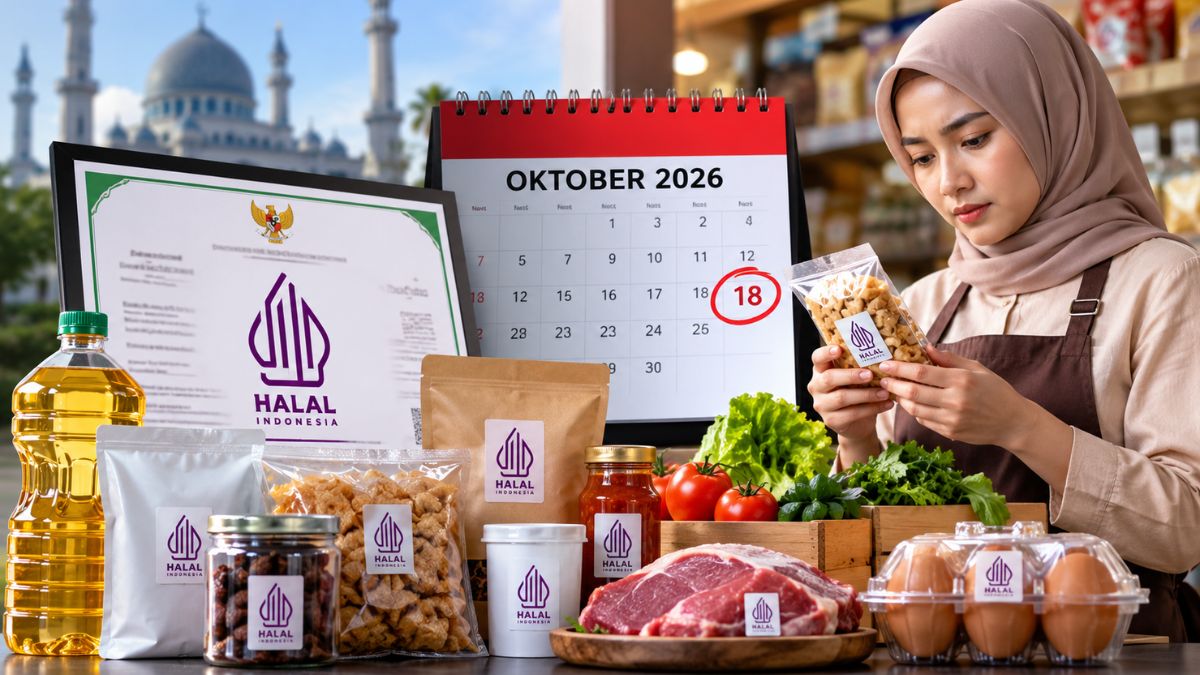 Wajib Sertifikasi Halal 18 Oktober 2026, Ini Daftar Produk yang Harus Diperhatikan UMKM